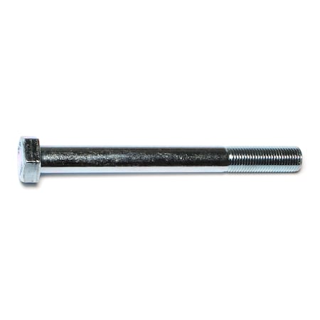 Midwest Fastener Class 8.8, M12-1.25 Hex Head Cap Screw, Zinc Plated Steel, 120 mm L, 3 PK 73592